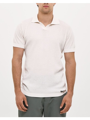 brokers ανδρικη πλεκτη μπλουζα 26019802942-3 ecru