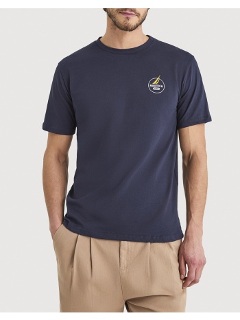 nautica μπλουζα t-shirt κμ narmada t-shirt 3ncn1v04023-459