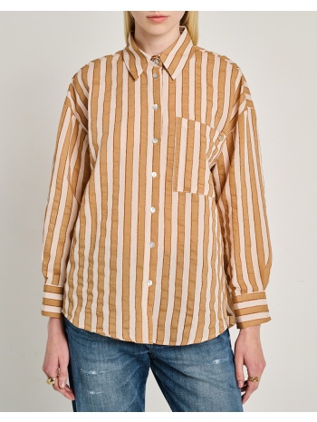 staff kylie long sleeve shirt 64%pol 36%rayon