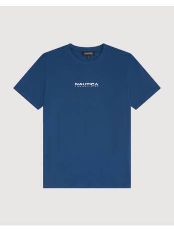 nautica μπλουζα t-shirt κμ chigoria t-shirt 3ncn7v03907-518