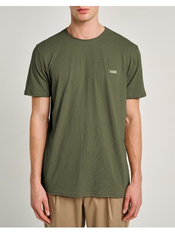 staff zeus man t-shirt 100%co 64-016.055-ν0093 khaki