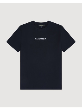 nautica μπλουζα t-shirt κμ chigoria t-shirt 3ncn7v03907-011