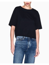 armani exchange t-shirt xw001709af17172-uc001 black