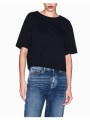 armani exchange t-shirt xw001709af17172-uc001 black