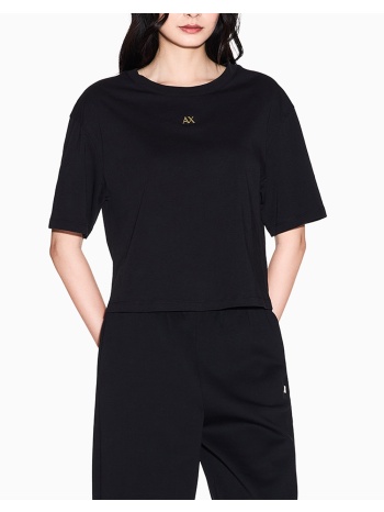 armani exchange t-shirt xw001836af10356-uc001 black
