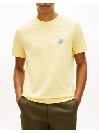 tommy hilfiger script monogram swimshop tee mw0mw43066-zf0