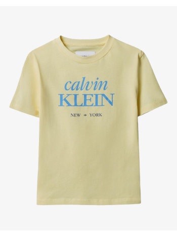 calvin klein jeans logo ss t-shirt lvcksja07b-8y-16y-za0