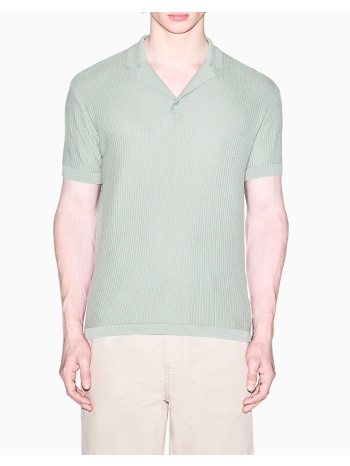armani exchange knit polo xm002165af20139-u7210 lightgreen