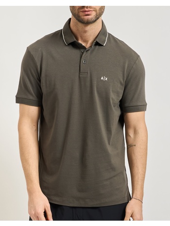 armani exchange polo shirt xm001289af10363-m8317 darkgray