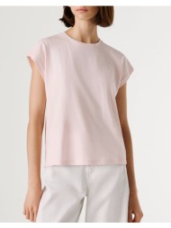 pepe jeans essentials bloom μπλουζα γυναικειο pl504821-300/pale pink lightpink