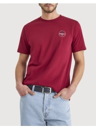 nautica μπλουζα t-shirt κμ narmada t-shirt 3ncn1v04023-807 darkred