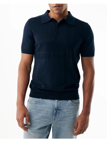 mexx knitted polo mf006601961m-193923 darkblue
