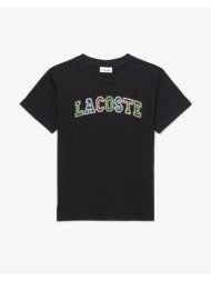 lacoste μπλουζα κμ tee-shirt ss 3tj6903-031 black