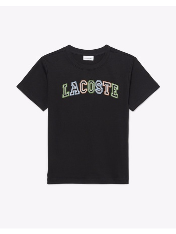 lacoste μπλουζα κμ tee-shirt ss 3tj6903-031 black