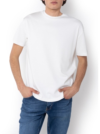 the bostonians μπλουζα over t-shirt jersey 3ts1300-white