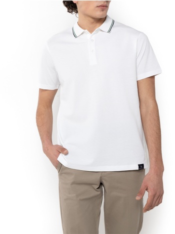 the bostonians μπλουζα polo pique waffle regular fit