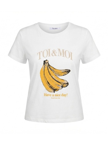 toi&moi μπλουζα 80-6746-126-1002 offwhite