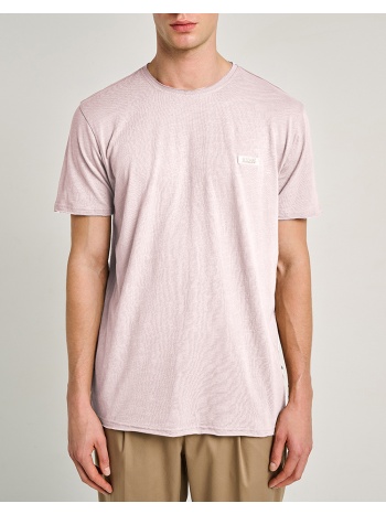staff zeus man t-shirt 100%co 64-016.055-ν0099 pink