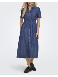 only onlcharis life 2/4 shirt dress wvn cc 15363971-dark blue denim denimdarkblue