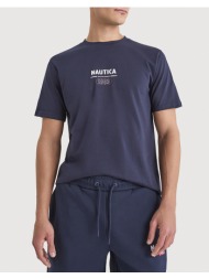 nautica μπλουζα t-shirt κμ sirena t-shirt 3ncn1v03945-459 darkblue