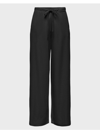 only onlsakura loose pull up pants wvn 15366882-black black