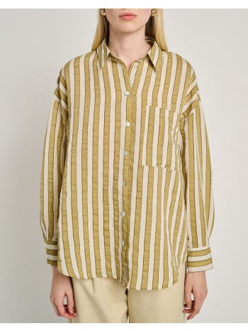 staff kylie long sleeve shirt 64%pol 36%rayon