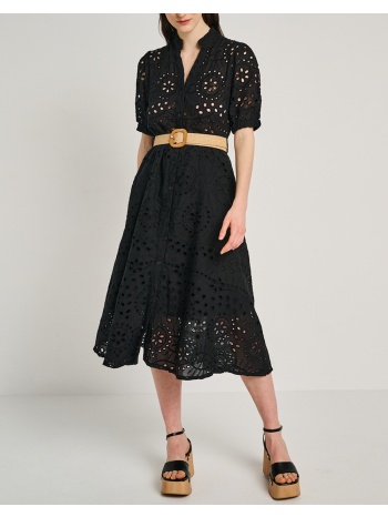 staff kelly midi dress 100%co 67-007.055-ν0090 black