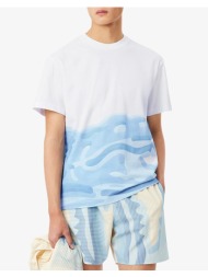 lacoste μπλουζα κμ tee-shirt ss 3th1997-001 white