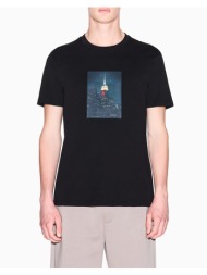 armani exchange t-shirt xm002214af10356-uc001 black