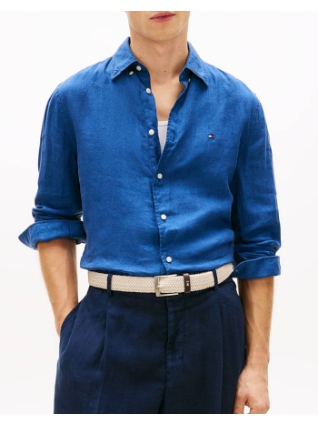 tommy hilfiger pigment dyed li solid rf shirt