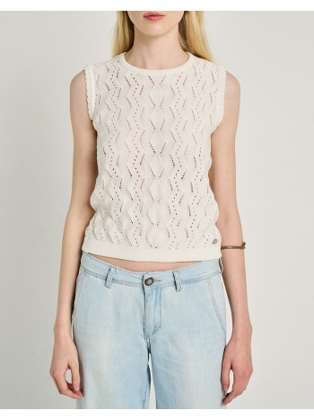 staff jeda sleeveless knit 63-206.055-ν0010 white