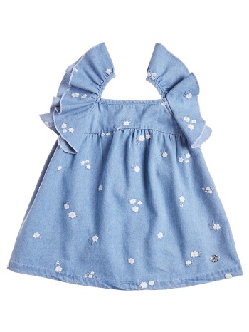 alouette φορεμα 00241742-0023 denimblue