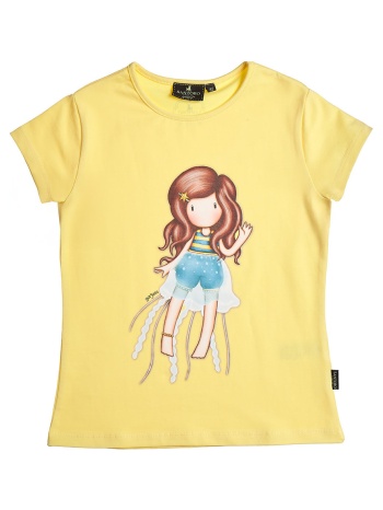alouette μπλουζα santoro 00152031-0098 yellow