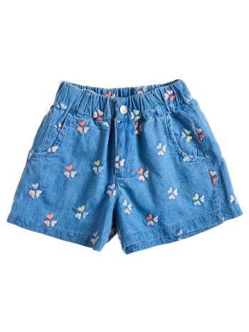 alouette σορτς 00212455-0023 denimblue