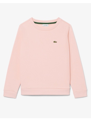 lacoste μπλουζα φουτερ μμ core fleece crew 3sj2898-ady
