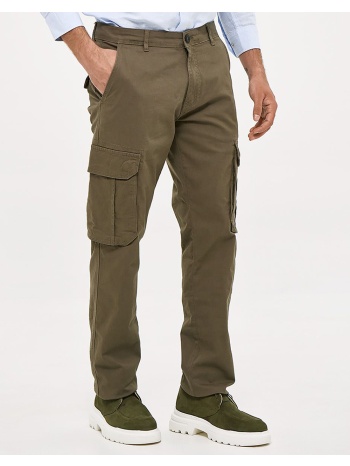 brokers ανδρικο παντελονι cargo 26014504451-62 khaki