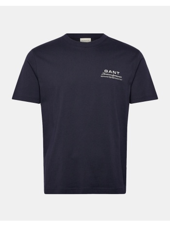 gant μπλουζα κμ small graphic ss tshirt 3g2003409-433