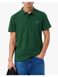 lacoste μπλουζα πολο κμ polo ss 3dh5522-132 green