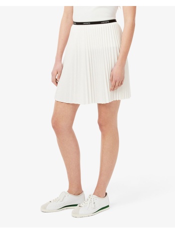 lacoste φουστα skirts 3jf1403-70v cream