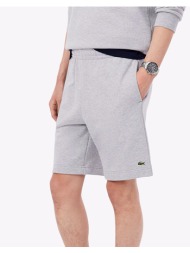 lacoste σορτς shorts 3gh9860-cca lightgray