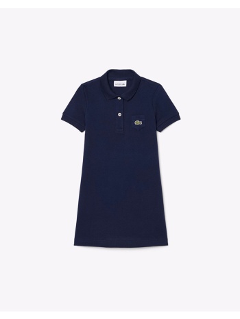 lacoste φορεμα dress 3ej1278-166 navyblue
