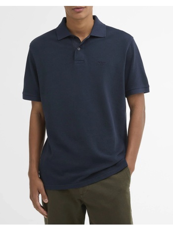 barbour μπλουζα polo mml1535-brny51.11 navyblue