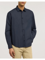 trussardi regular fit - popeline shirt ms100t10-034 navyblue