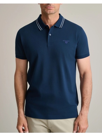 navy&green μπλουζα πολο 24ts.004/pl-dark petrol petrol