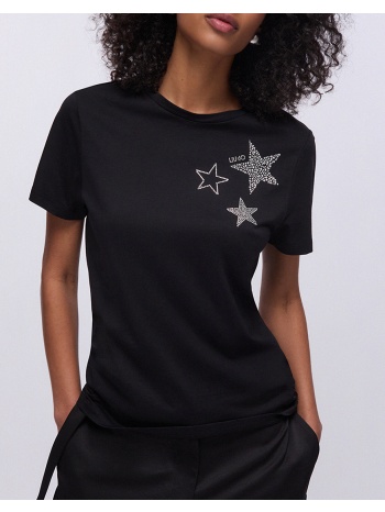 liu jo white_wa6j09_t-shirt moda m/c μπλουζα γυναικειο