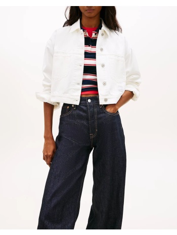 tommy jeans ovsz crop trckr jckt flg bj6099 dw0dw21979-1d0