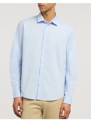trussardi regular fit - popeline shirt ms100t10-004 skyblue