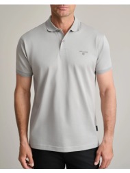 navy&green μπλουζα πολο 24ey.025/pl.1-grey stone lightgray