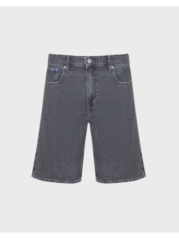 karl lagerfeld jeans klj regular logo denim short