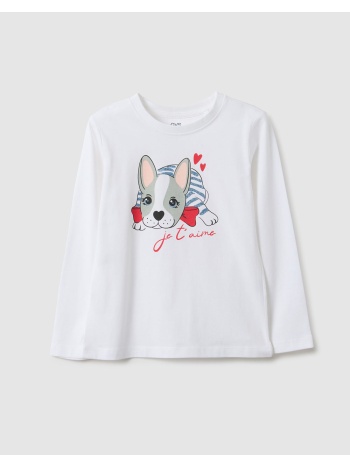 ovs tsh ls 4-5 col glitter 2551383-bright white white